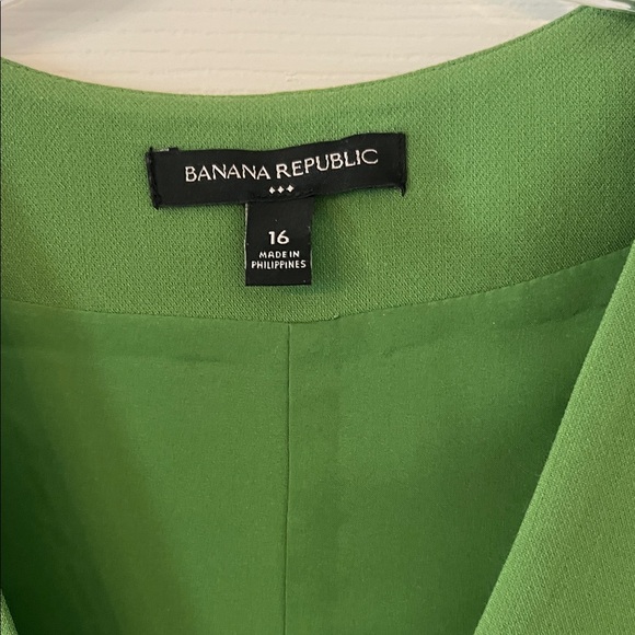 Banana Republic Green Mini Dress size 16 - Picture 4 of 5